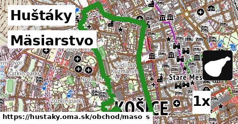 Mäsiarstvo, Huštáky