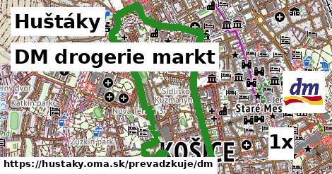 DM drogerie markt, Huštáky