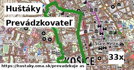 prevádzkovateľ v Huštáky