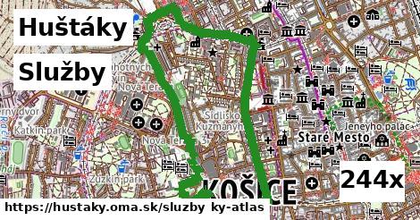 služby v Huštáky