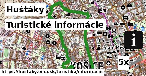 Turistické informácie, Huštáky