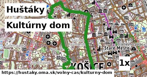 Kultúrny dom, Huštáky