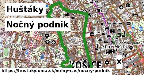 Nočný podnik, Huštáky