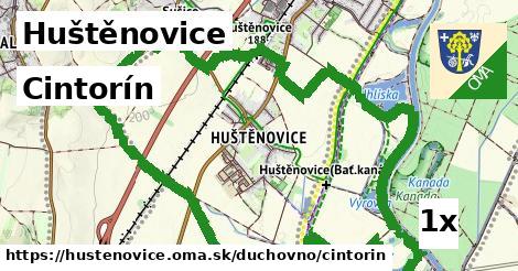 Cintorín, Huštěnovice