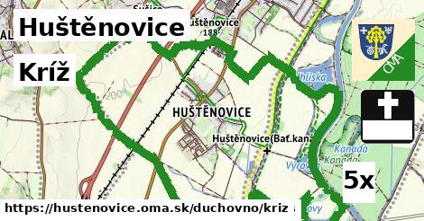 Kríž, Huštěnovice
