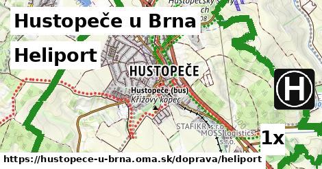 Heliport, Hustopeče u Brna