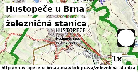 železničná stanica, Hustopeče u Brna