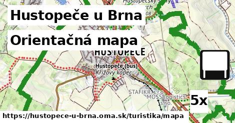 Orientačná mapa, Hustopeče u Brna
