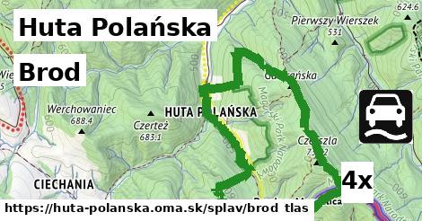 Brod, Huta Polańska