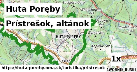 Prístrešok, altánok, Huta Poręby