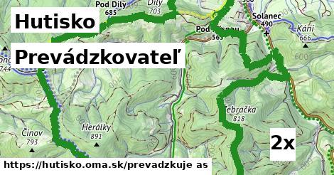 prevádzkovateľ v Hutisko