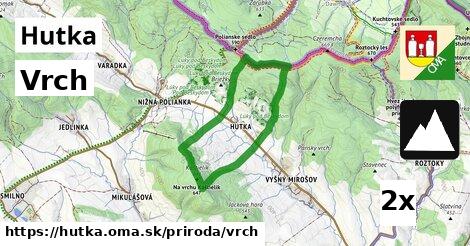 Vrch, Hutka