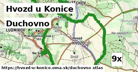 duchovno v Hvozd u Konice