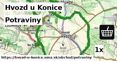 Potraviny, Hvozd u Konice