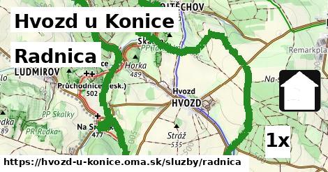 radnica v Hvozd u Konice