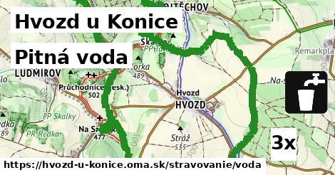 Pitná voda, Hvozd u Konice