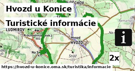 Turistické informácie, Hvozd u Konice