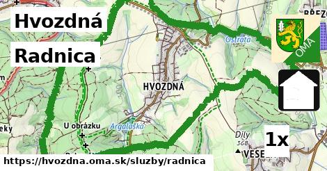 Radnica, Hvozdná