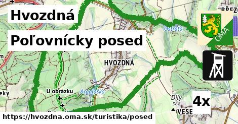 Poľovnícky posed, Hvozdná