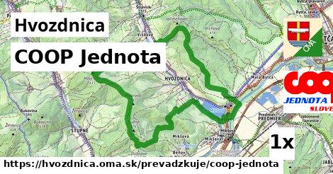 COOP Jednota, Hvozdnica