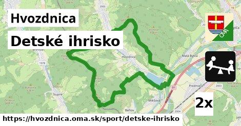 Detské ihrisko, Hvozdnica