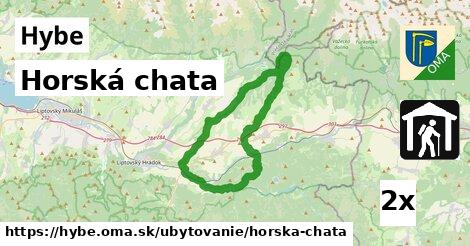 Horská chata, Hybe