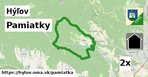 pamiatky v Hýľov