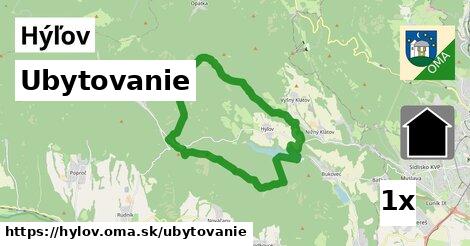 ubytovanie v Hýľov