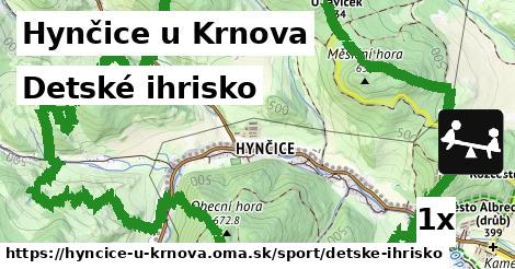 Detské ihrisko, Hynčice u Krnova