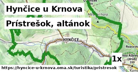 prístrešok, altánok v Hynčice u Krnova