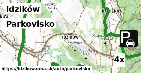 Parkovisko, Idzików