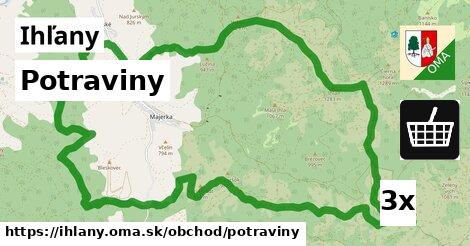 Potraviny, Ihľany