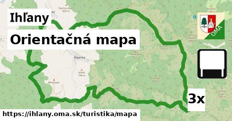 Orientačná mapa, Ihľany