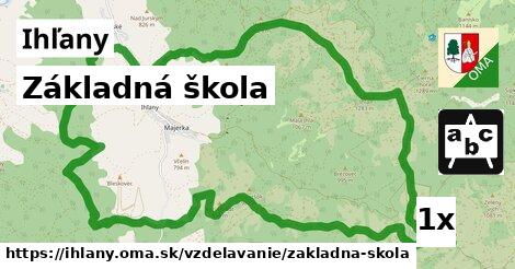 Základná škola, Ihľany