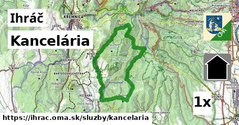 kancelária v Ihráč