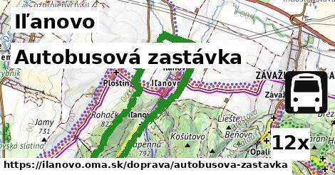 Autobusová zastávka, Iľanovo