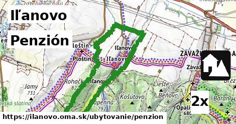 Penzión, Iľanovo