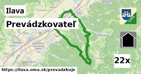 prevádzkovateľ v Ilava