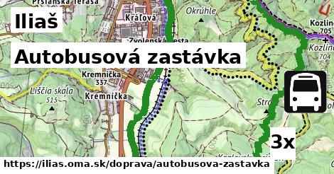 Autobusová zastávka, Iliaš