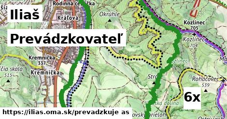 prevádzkovateľ v Iliaš