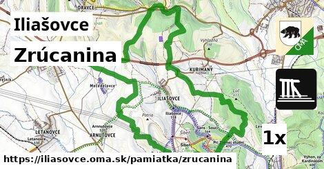 Zrúcanina, Iliašovce