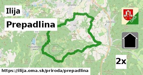 Prepadlina, Ilija