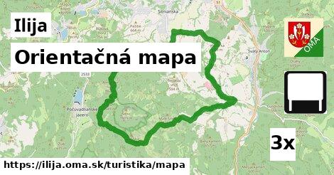 Orientačná mapa, Ilija