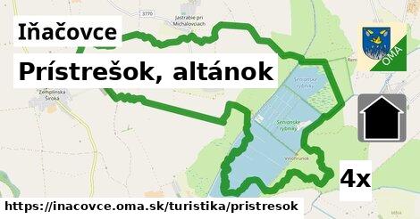 Prístrešok, altánok, Iňačovce