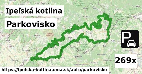 Parkovisko, Ipeľská kotlina