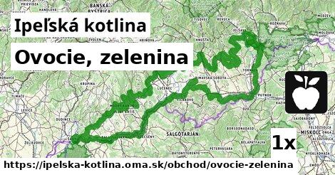 Ovocie, zelenina, Ipeľská kotlina