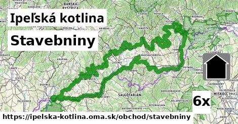 Stavebniny, Ipeľská kotlina