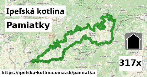 pamiatky v Ipeľská kotlina