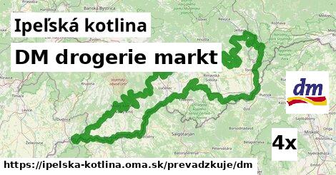 DM drogerie markt, Ipeľská kotlina