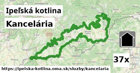 Kancelária, Ipeľská kotlina